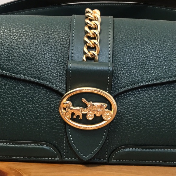 COPY - Coach Chain Flap Georgie Crossbody Bag - Picture 13 of 14